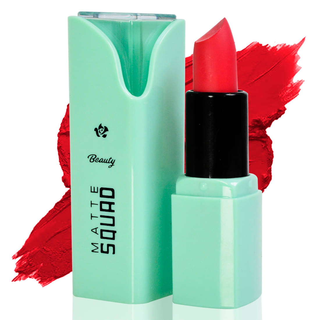     			Adbeni Red Matte Long Lasting Liquid Lipstick ( Pack of 1 )