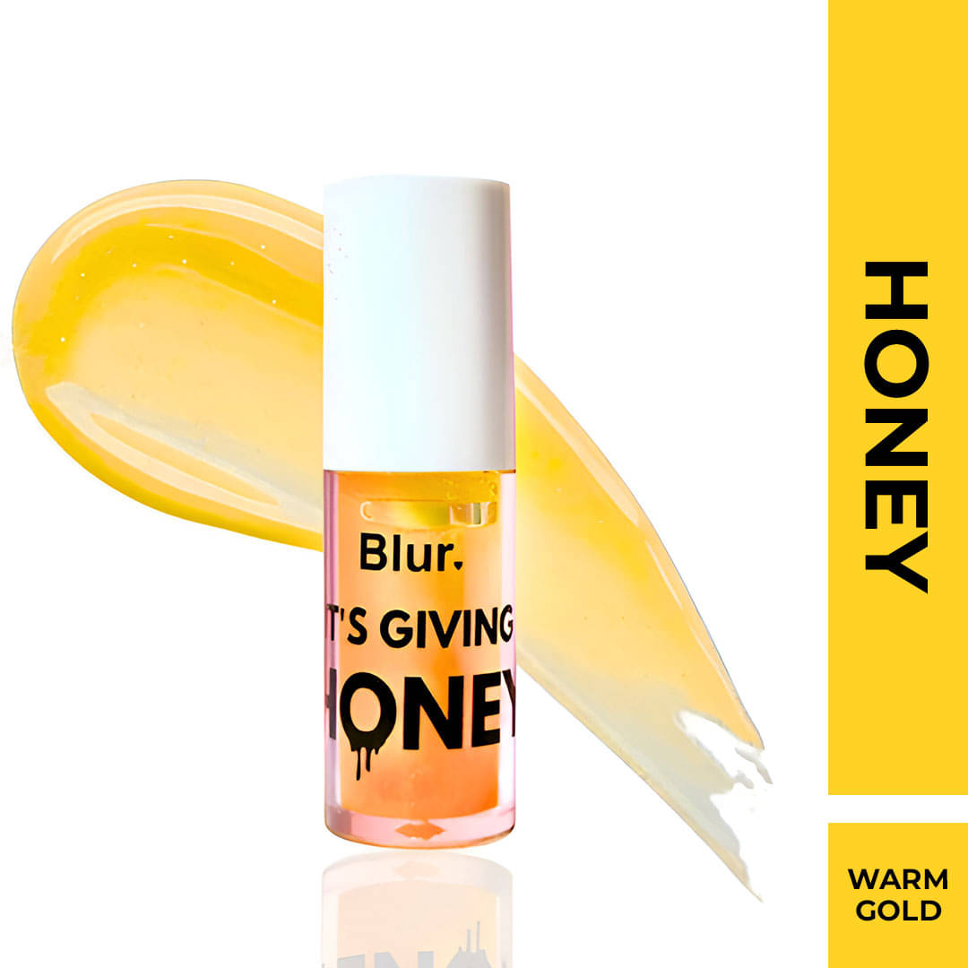     			BLUR Gold Glossy Lip Gloss 20g