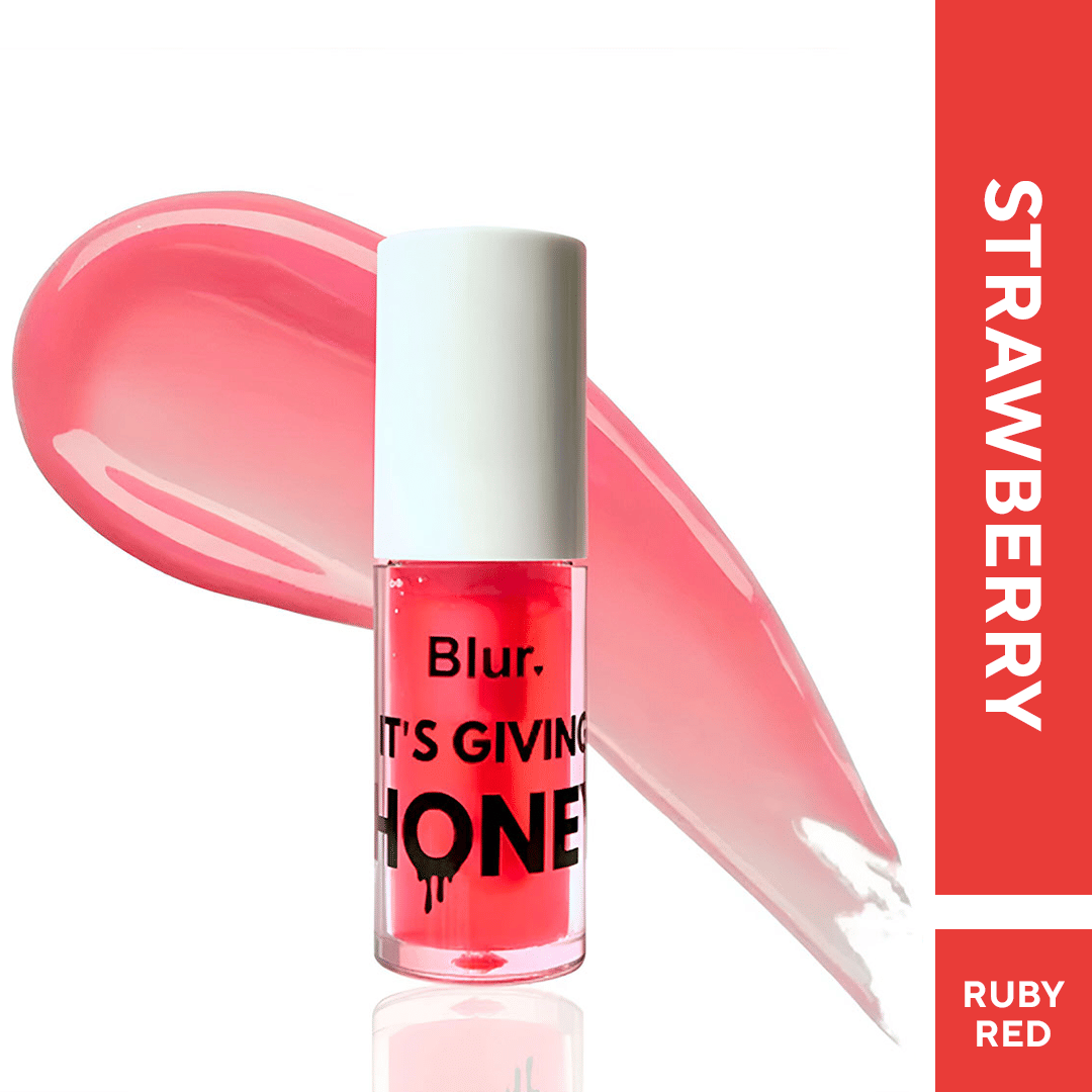     			BLUR Strawberry Pink Glossy Lip Gloss 20g