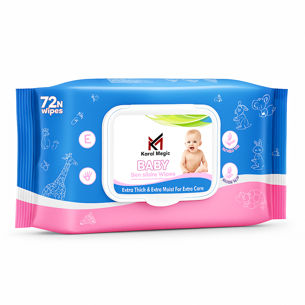KALRA MAGIC Scented Wet wipes For Babies ( Pack of 1 ) KALRA MAGIC Scented Wet wipes For Babies ( Pack of 1 )