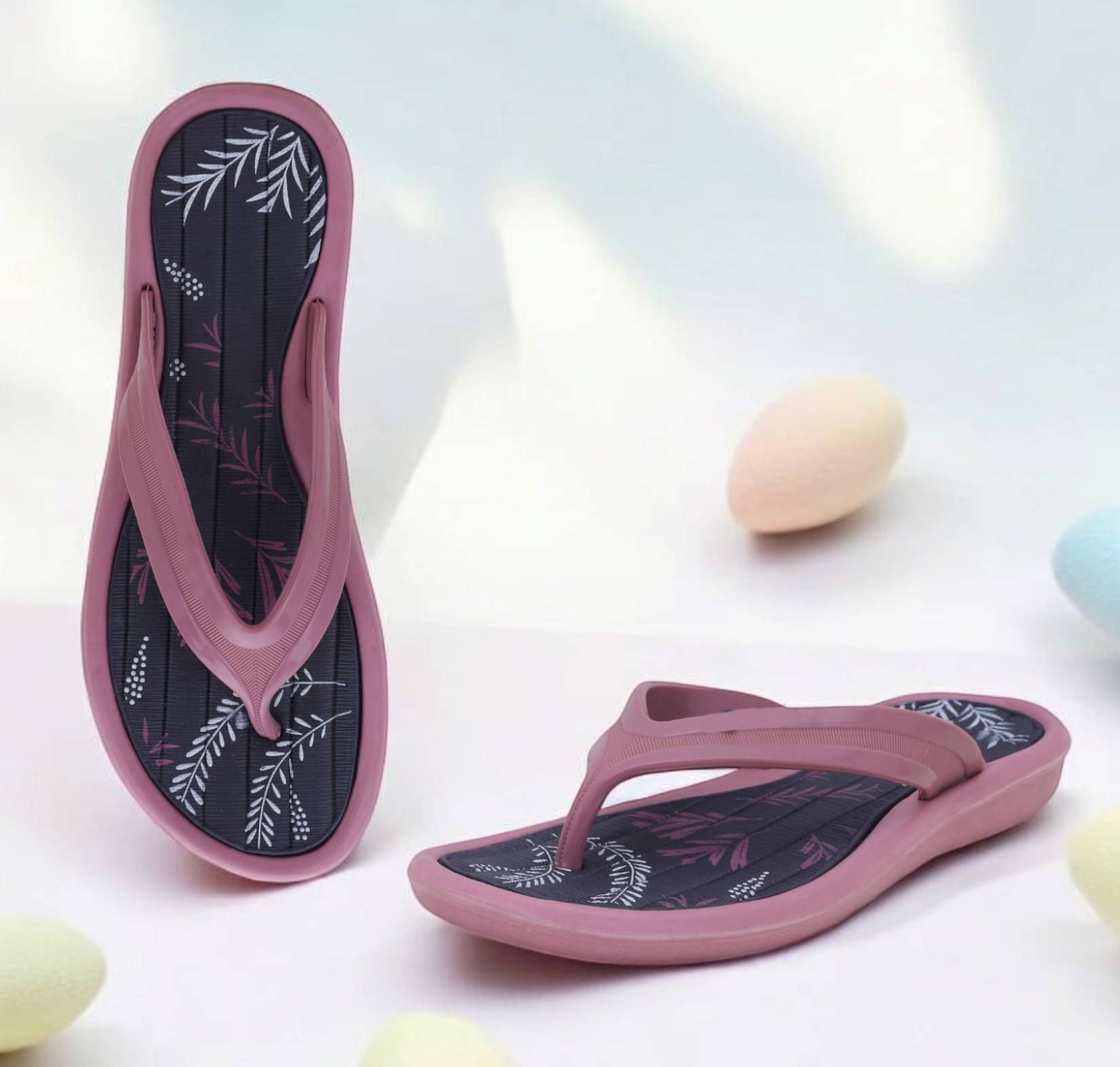    			KAPANI Peach Women's Slipper