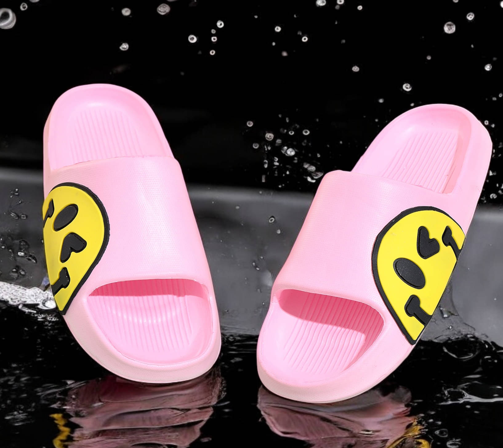     			KAPANI Pink Women's Slide Flip Flop