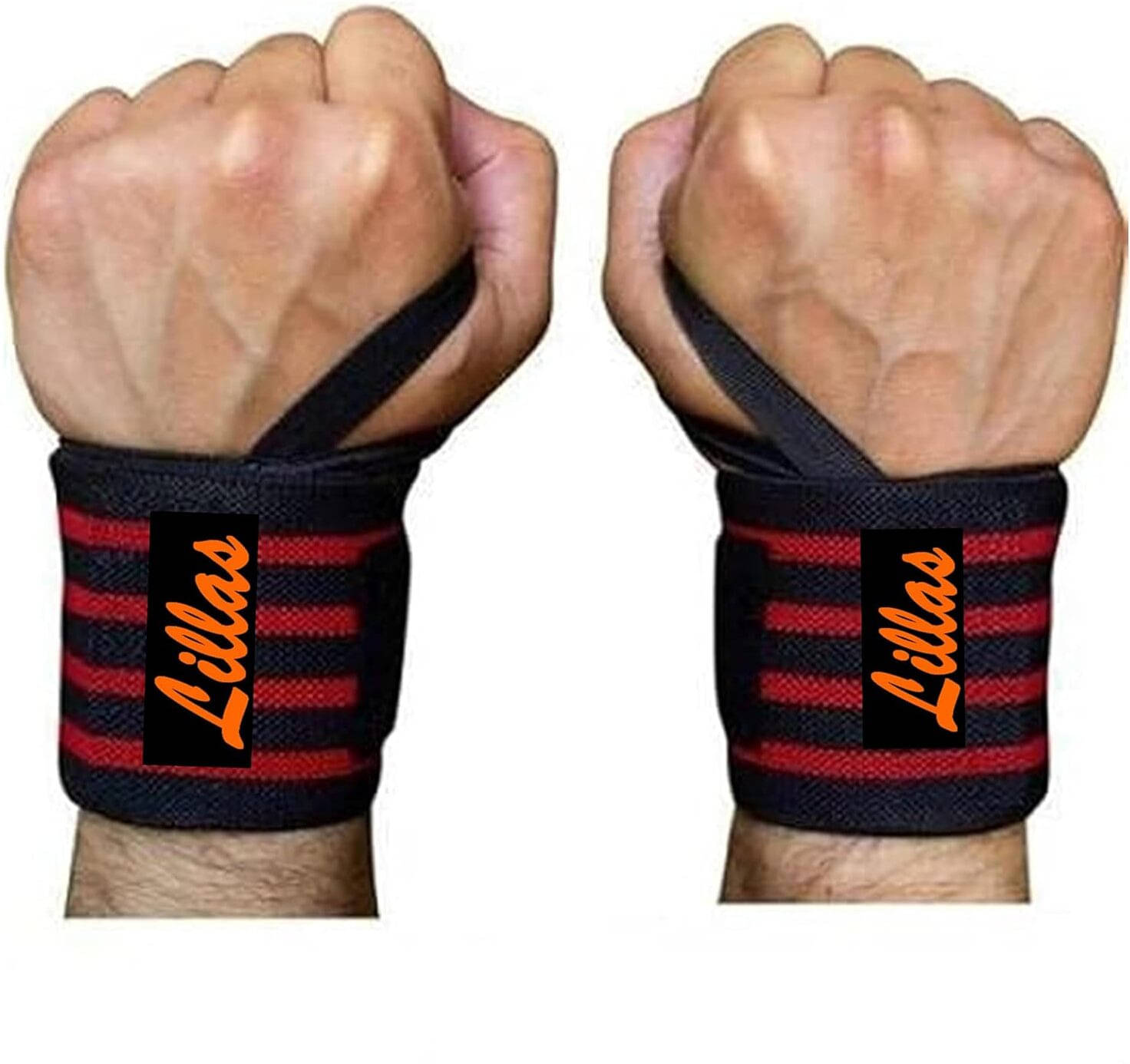 Lillas Wrist Band Pain Relief & Gym Band Wrist Support - Free Size (1 Pair) Lillas Wrist Band Pain Relief & Gym Band Wrist Support - Free Size (1 Pair)