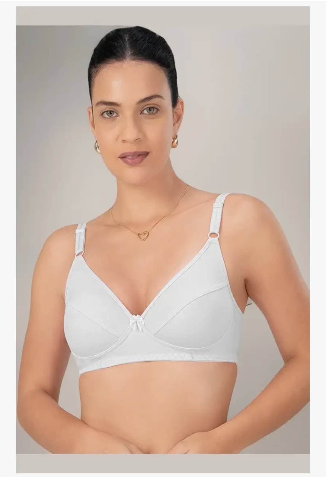     			Lovable Cotton Non Padded Minimizer Bra ( White , Pack of 1 )