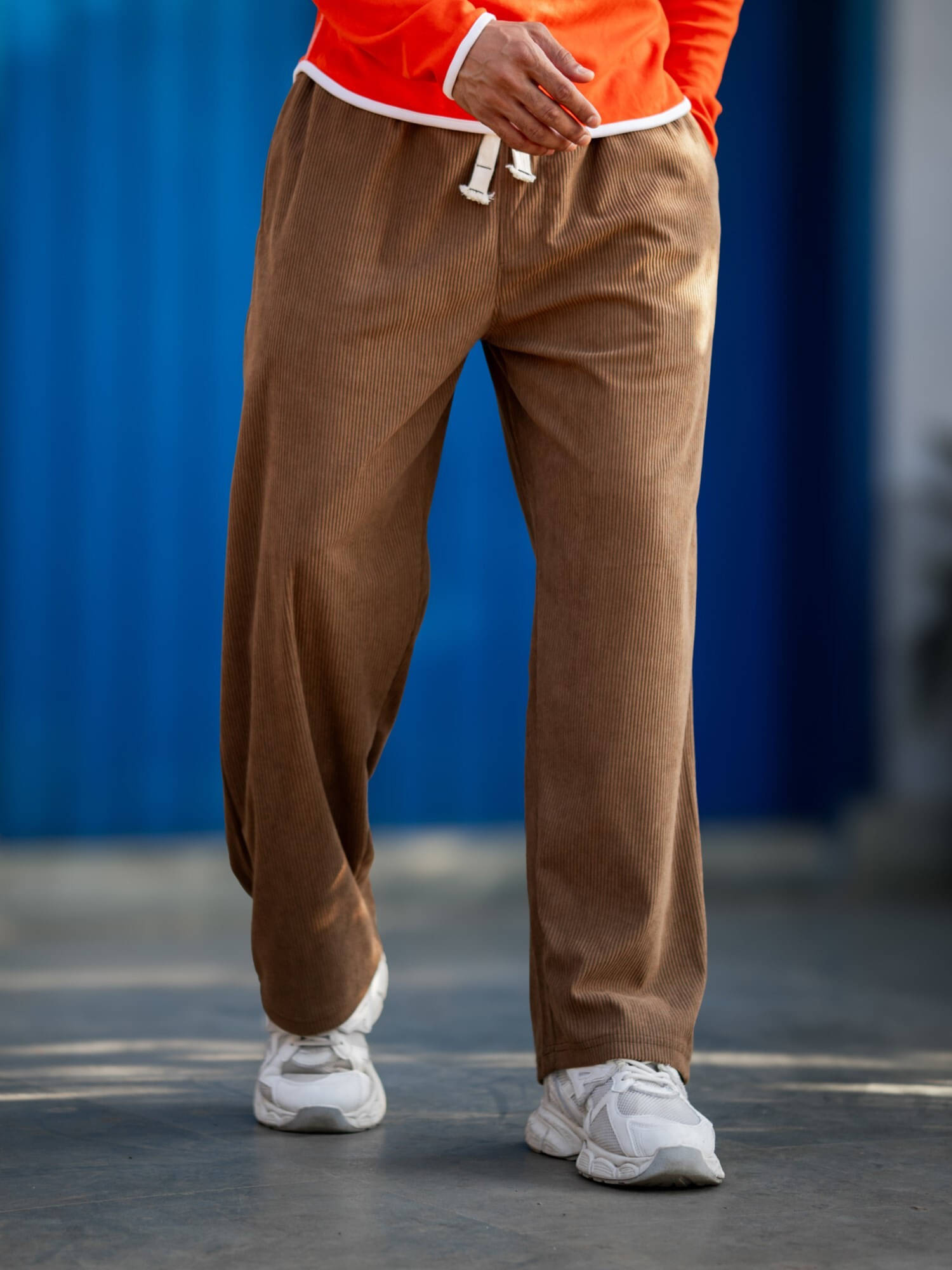     			Maniac Brown Polyester Men's Trackpants ( Pack of 1 )