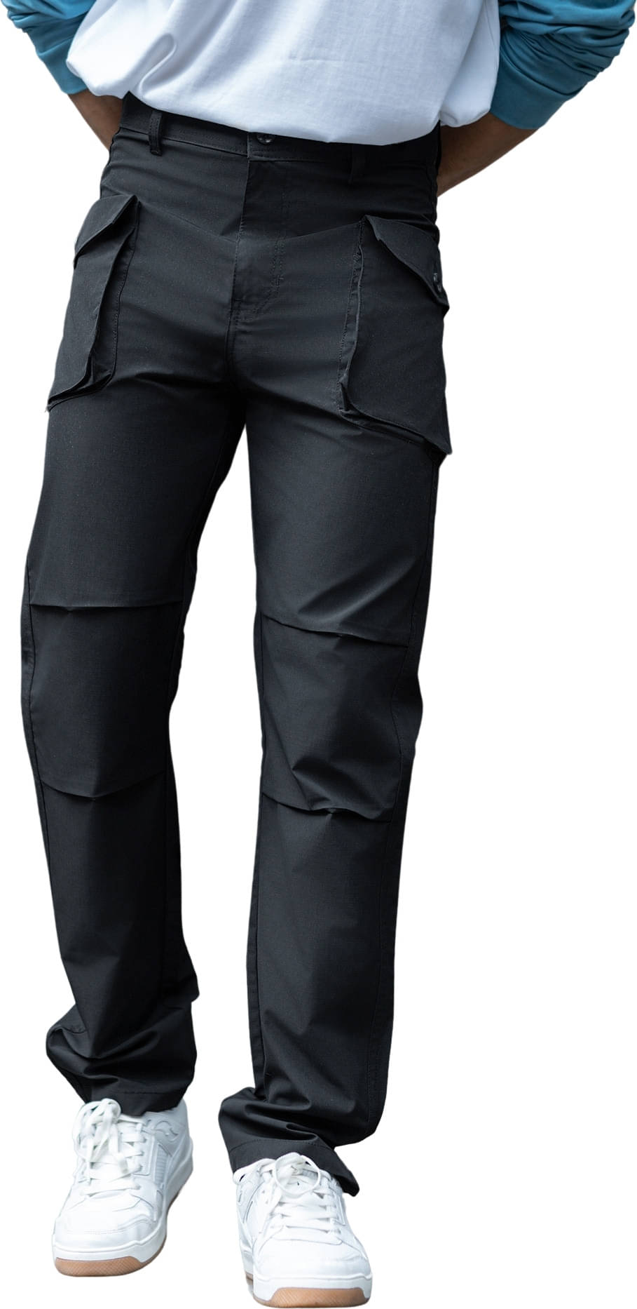     			Maniac Regular Pleated Men's Trouser - Black ( Pack of 1 )