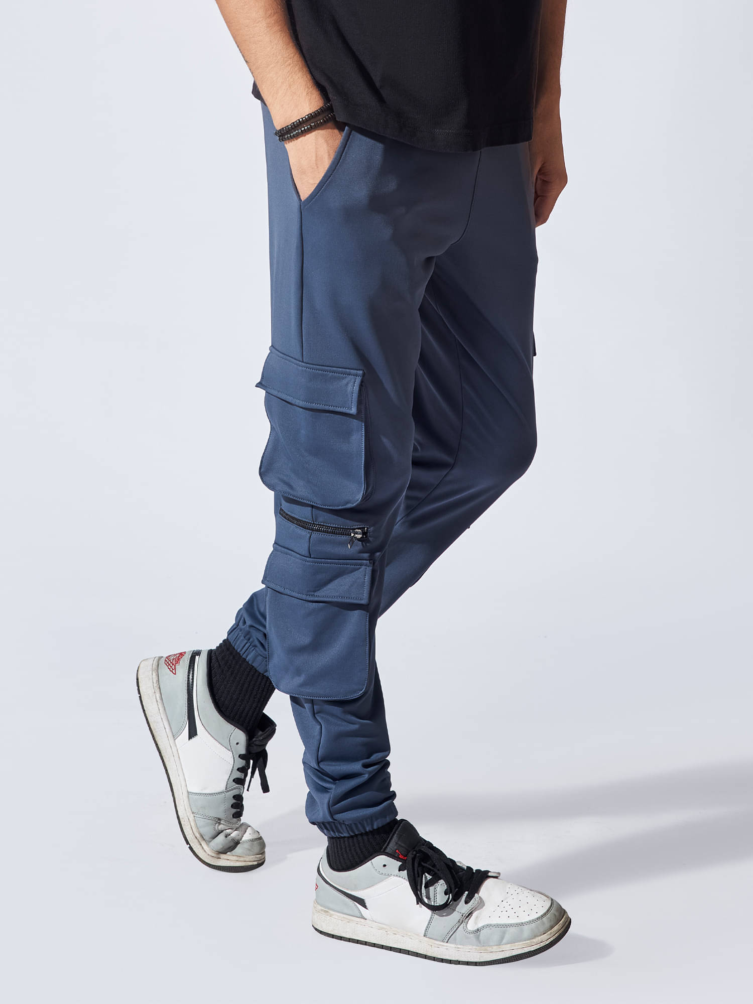    			Maniac Relax Pleated Men's Trouser - Grey ( Pack of 1 )