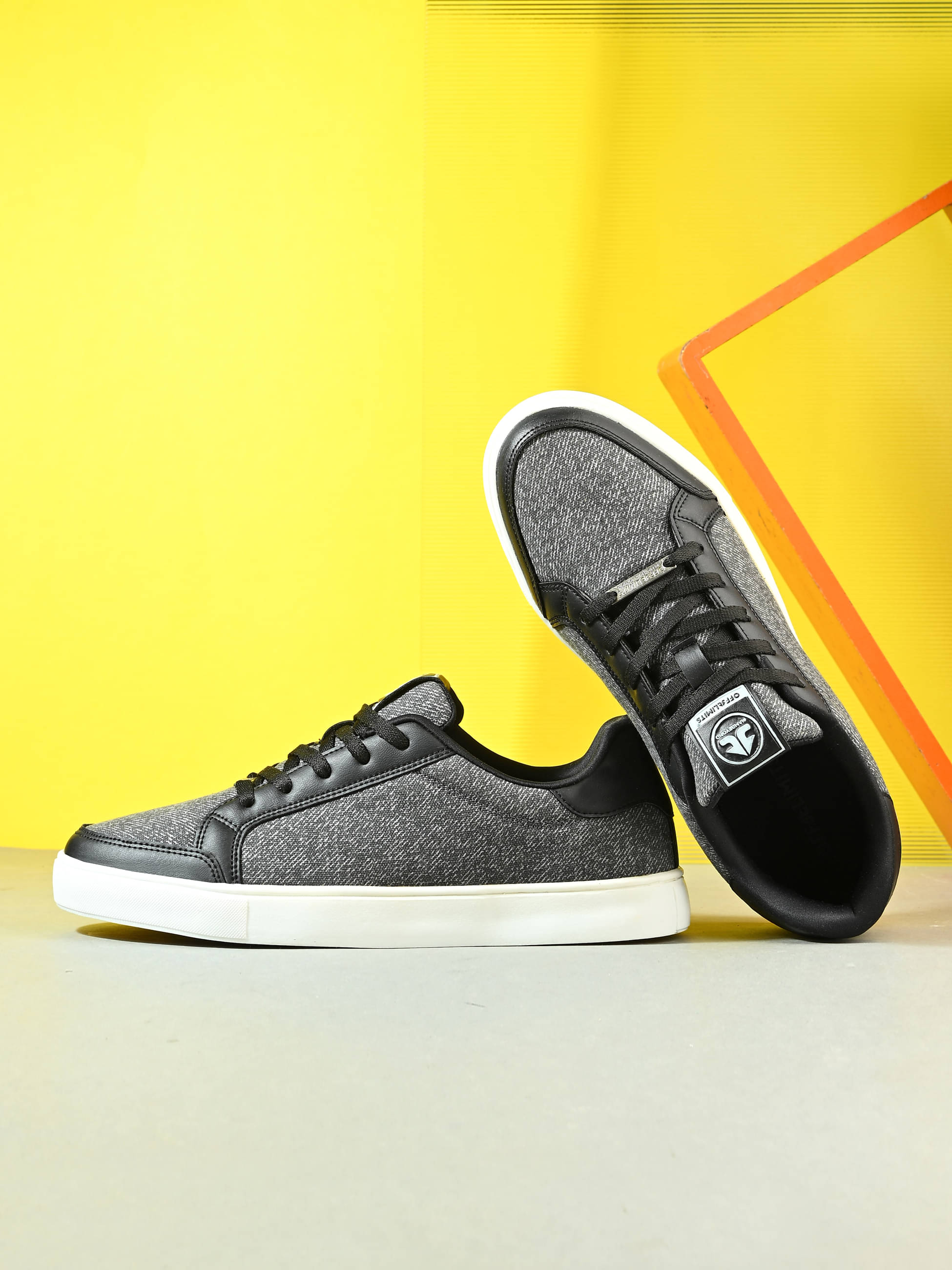     			OFF LIMITS OXFORD Grey Men's Sneakers
