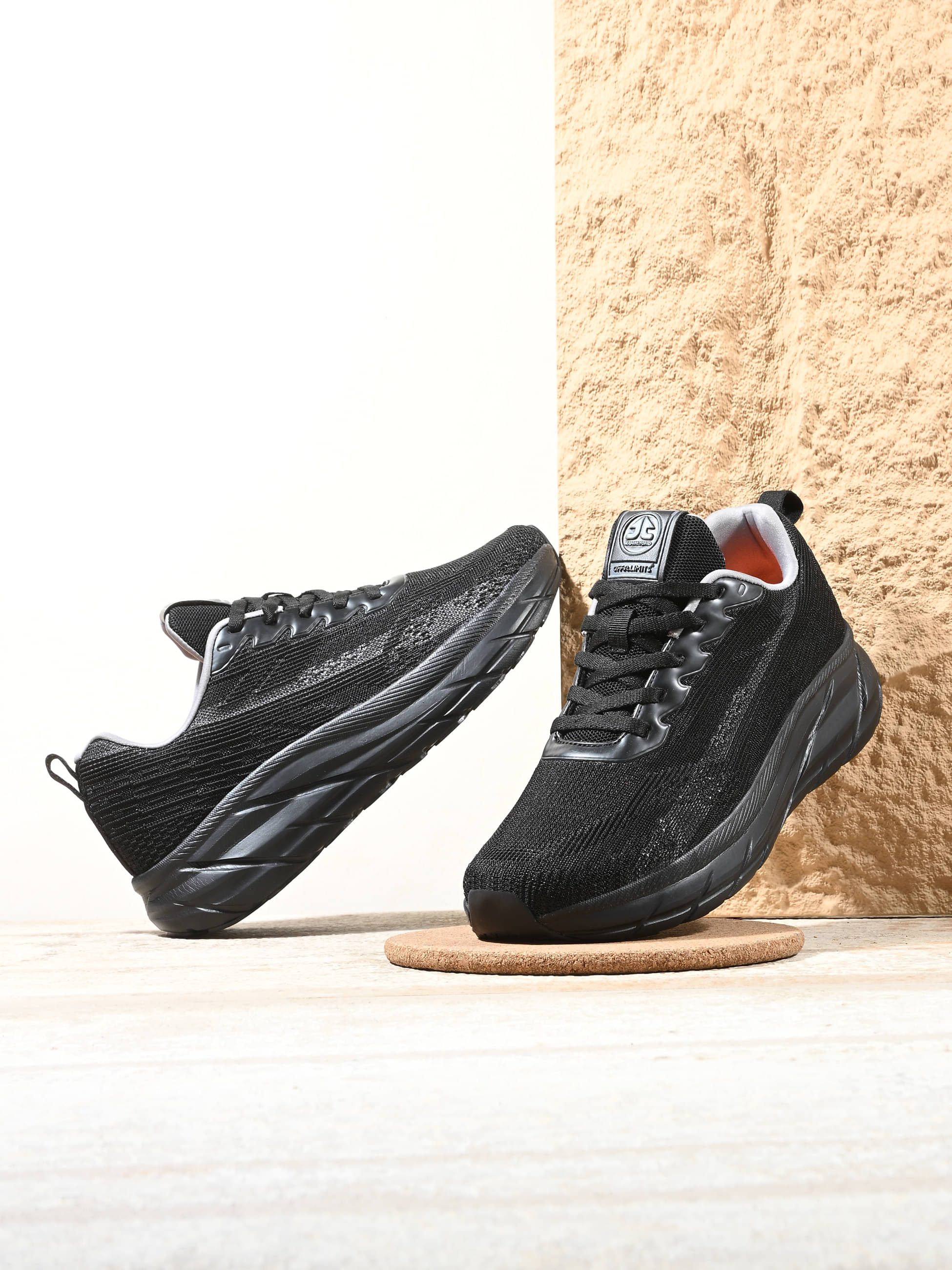 OFF LIMITS SPRINTER Black Men's Sports Running Shoes OFF LIMITS SPRINTER Black Men's Sports Running Shoes