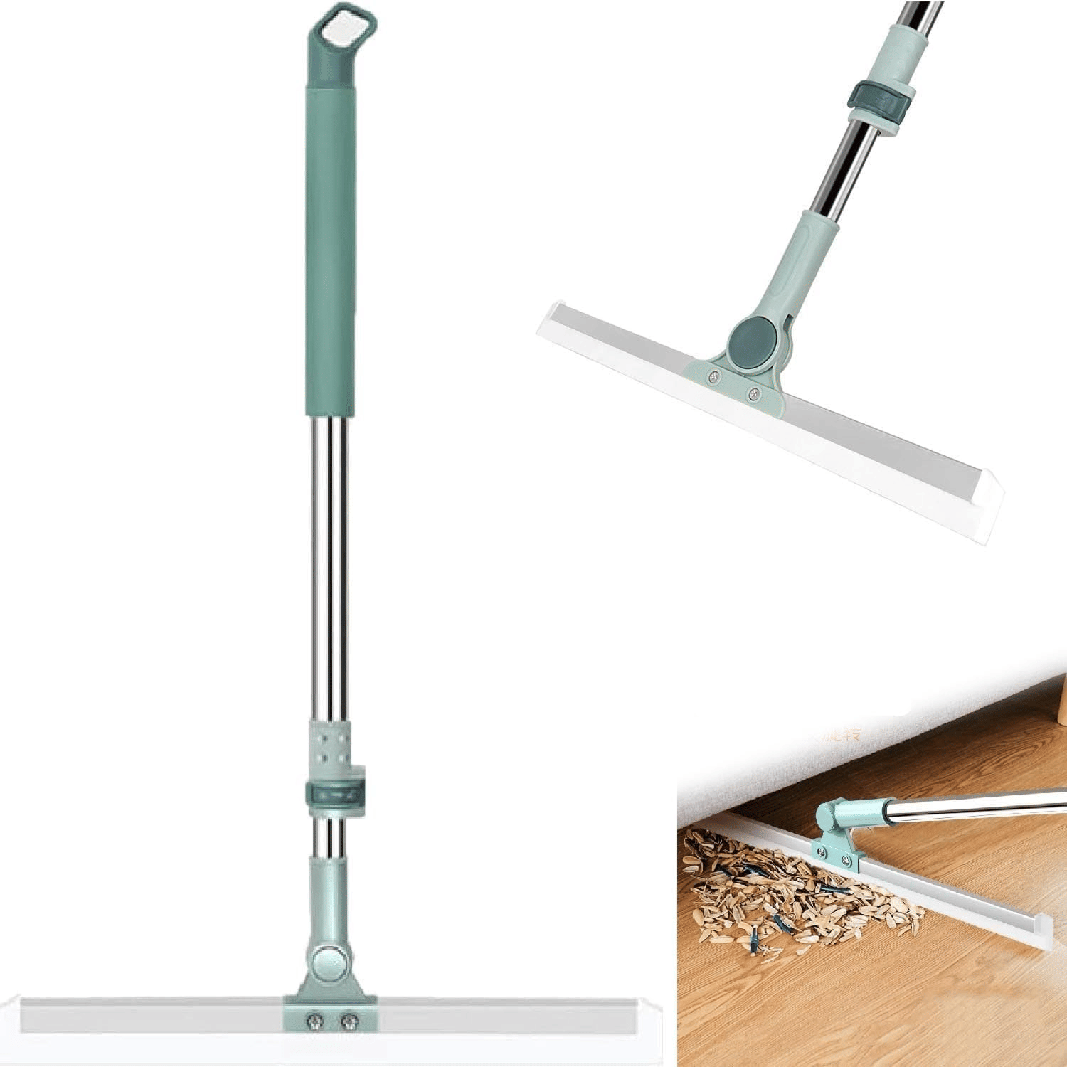 Revernest Floor Wiper ( Extendable Mop Handle with 360 Degree Movement ) Revernest Floor Wiper ( Extendable Mop Handle with 360 Degree Movement )