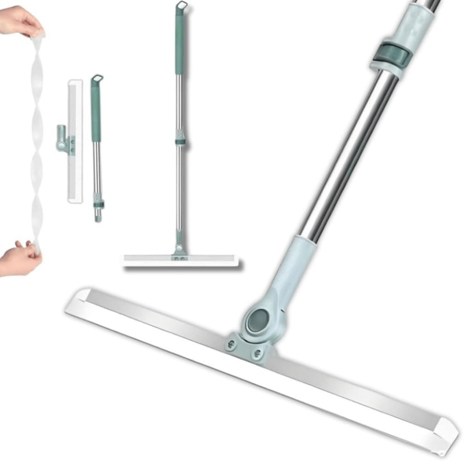 Revernest Floor Wiper ( Extendable Mop Handle with 360 Degree Movement ) Revernest Floor Wiper ( Extendable Mop Handle with 360 Degree Movement )