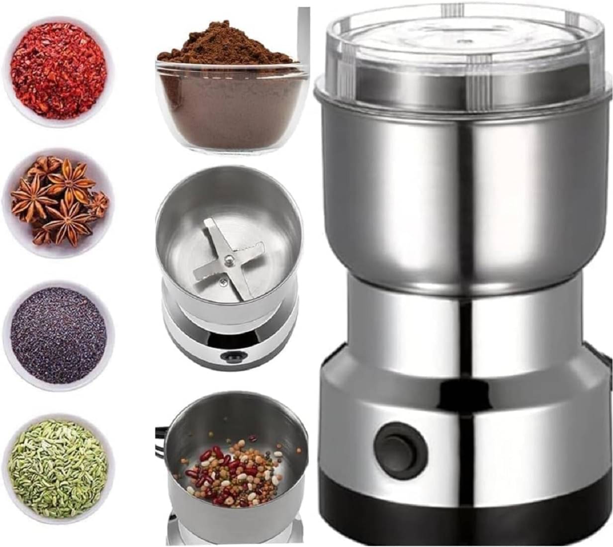    			VBE Stainless Steel 1 Coffee Grinder