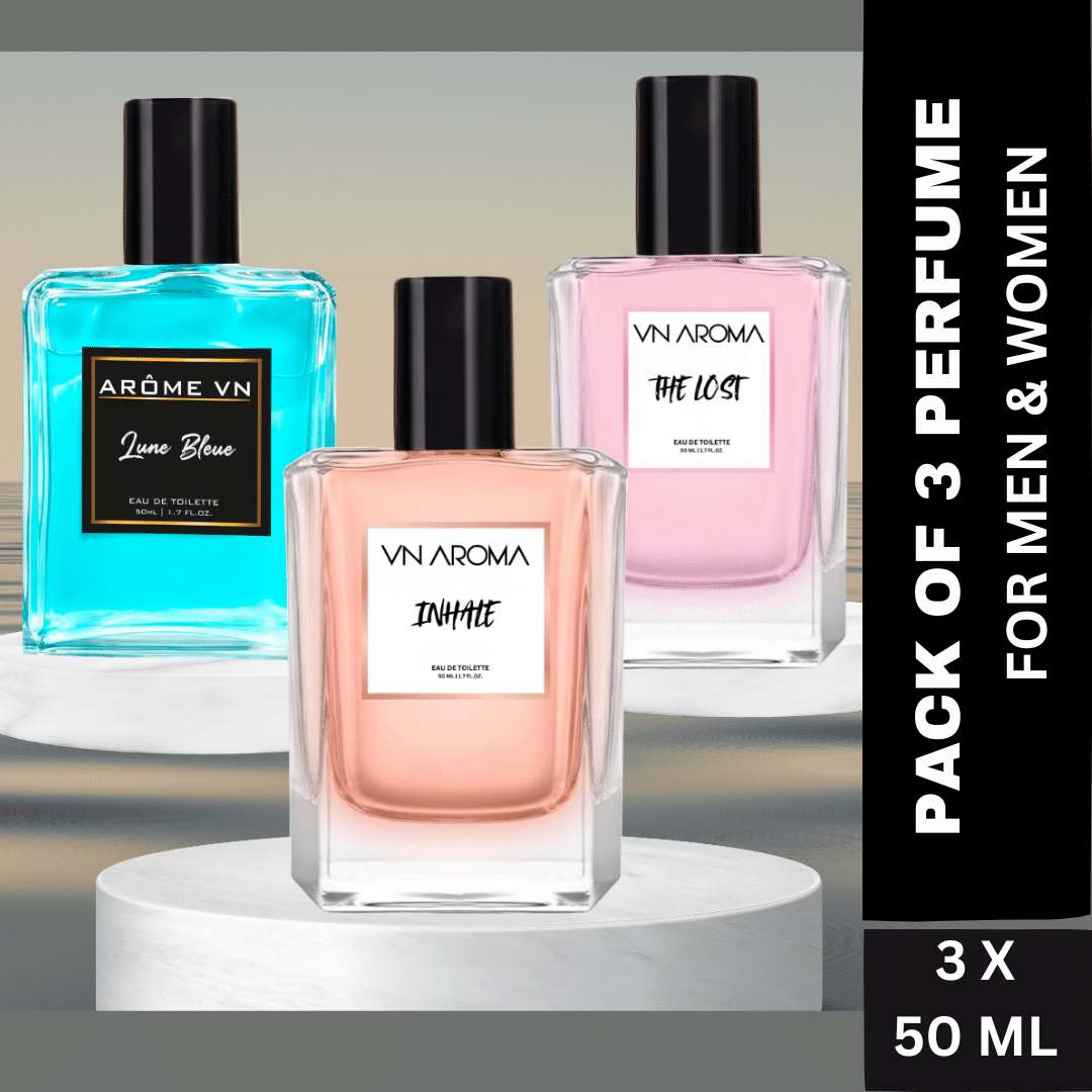 VN AROMA Eau De Toilette (EDT) Warm and Spicy,Earthly,Smoky Medium -Fragrance For Men,Women,Unisex ( Pack of 3 ) VN AROMA Eau De Toilette (EDT) Warm and Spicy,Earthly,Smoky Medium -Fragrance For Men,Women,Unisex ( Pack of 3 )