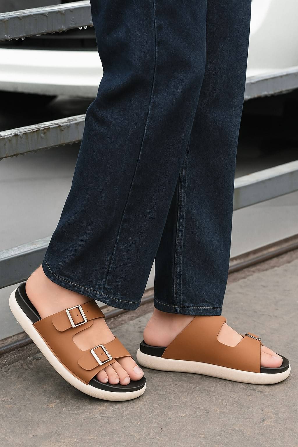     			Asteroid Tan Men's Daily Slipper