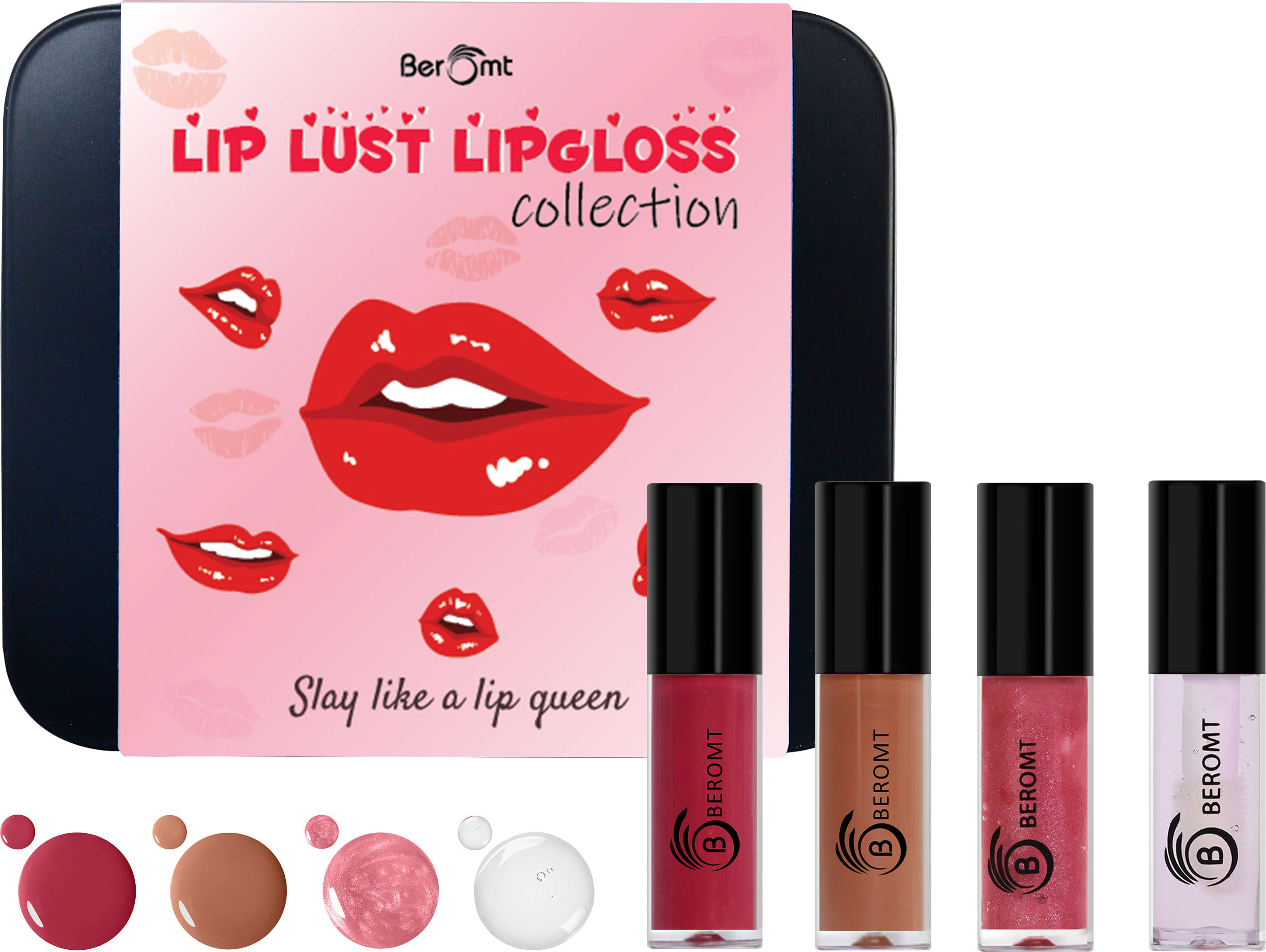     			BEROMT Multi Matte Lip Gloss 6.4