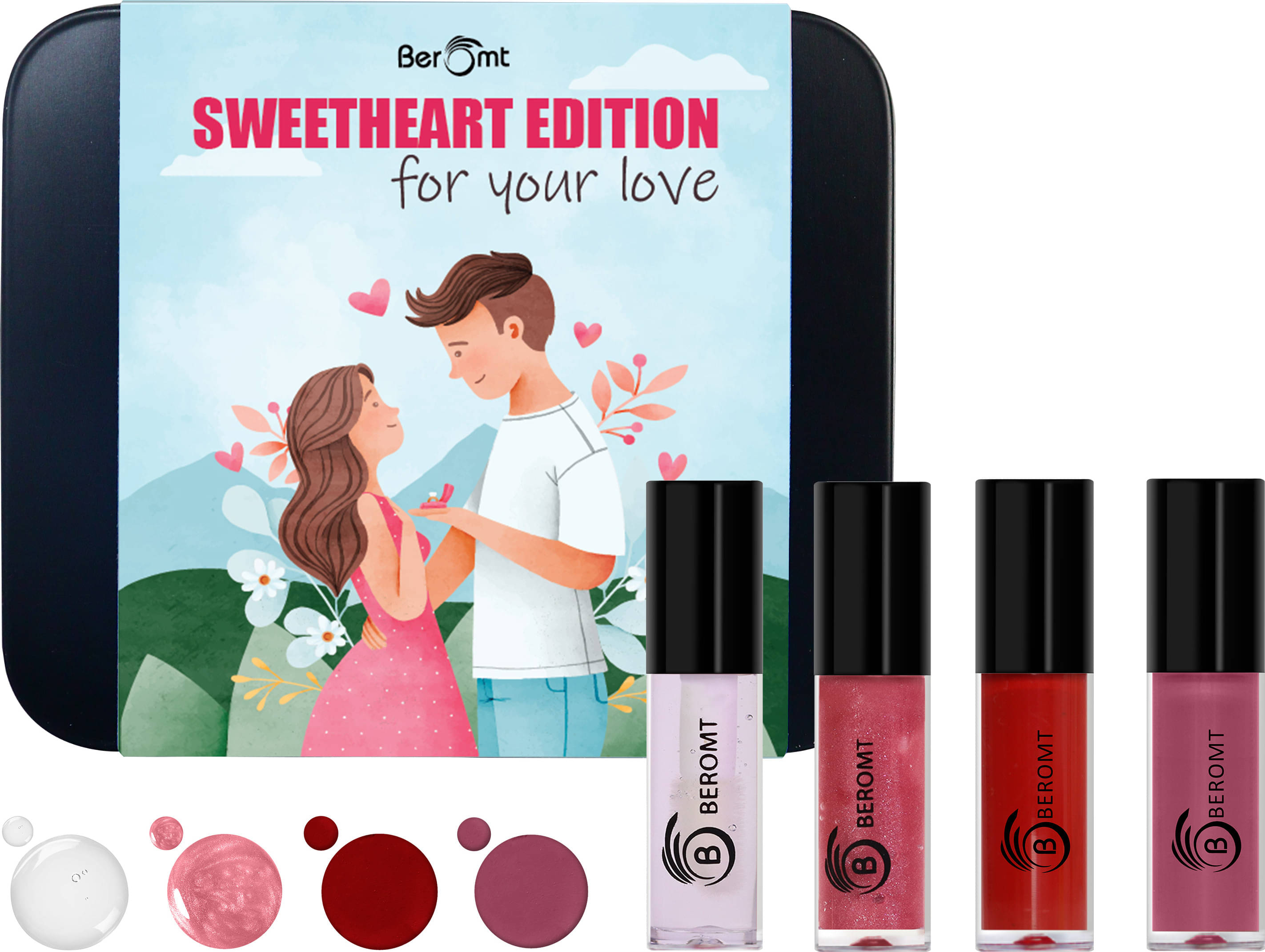     			BEROMT Multi Matte Lip Gloss 6.4