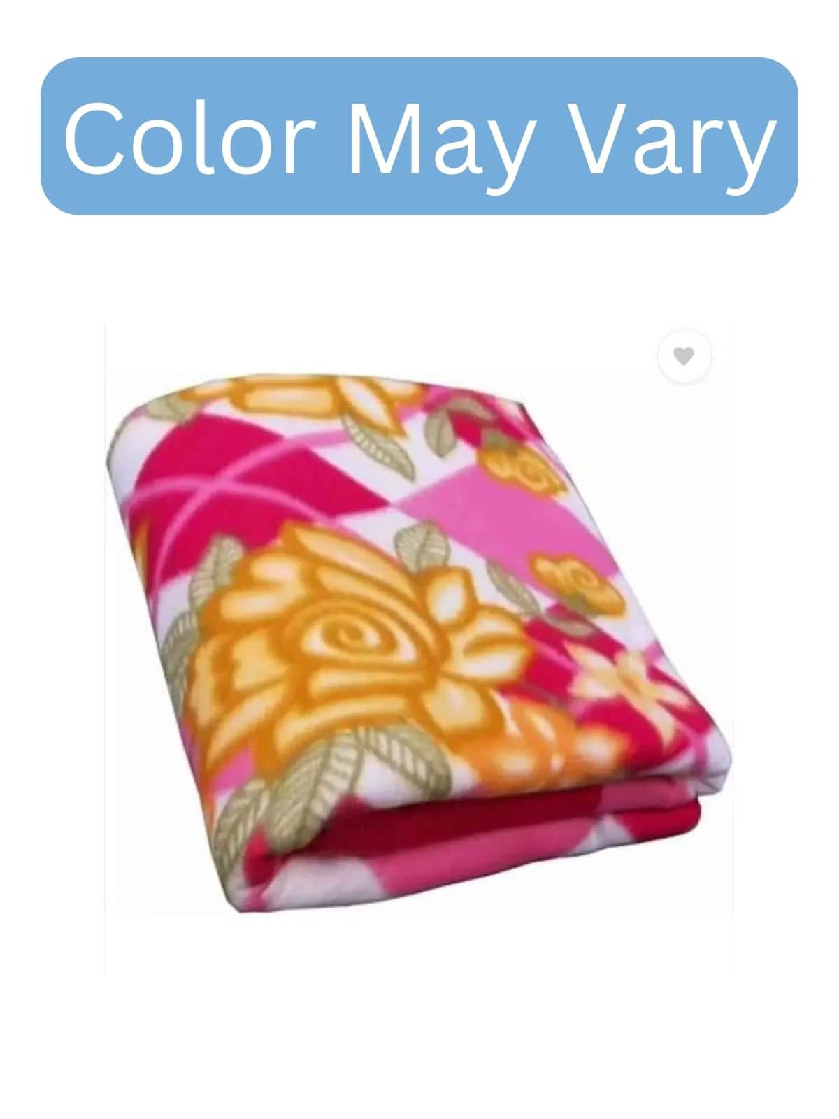 Wholesale india Fleece Floral Single Bed Blanket ( 220 cm x 150 cm ) - Assorted ( Pack of 1 )