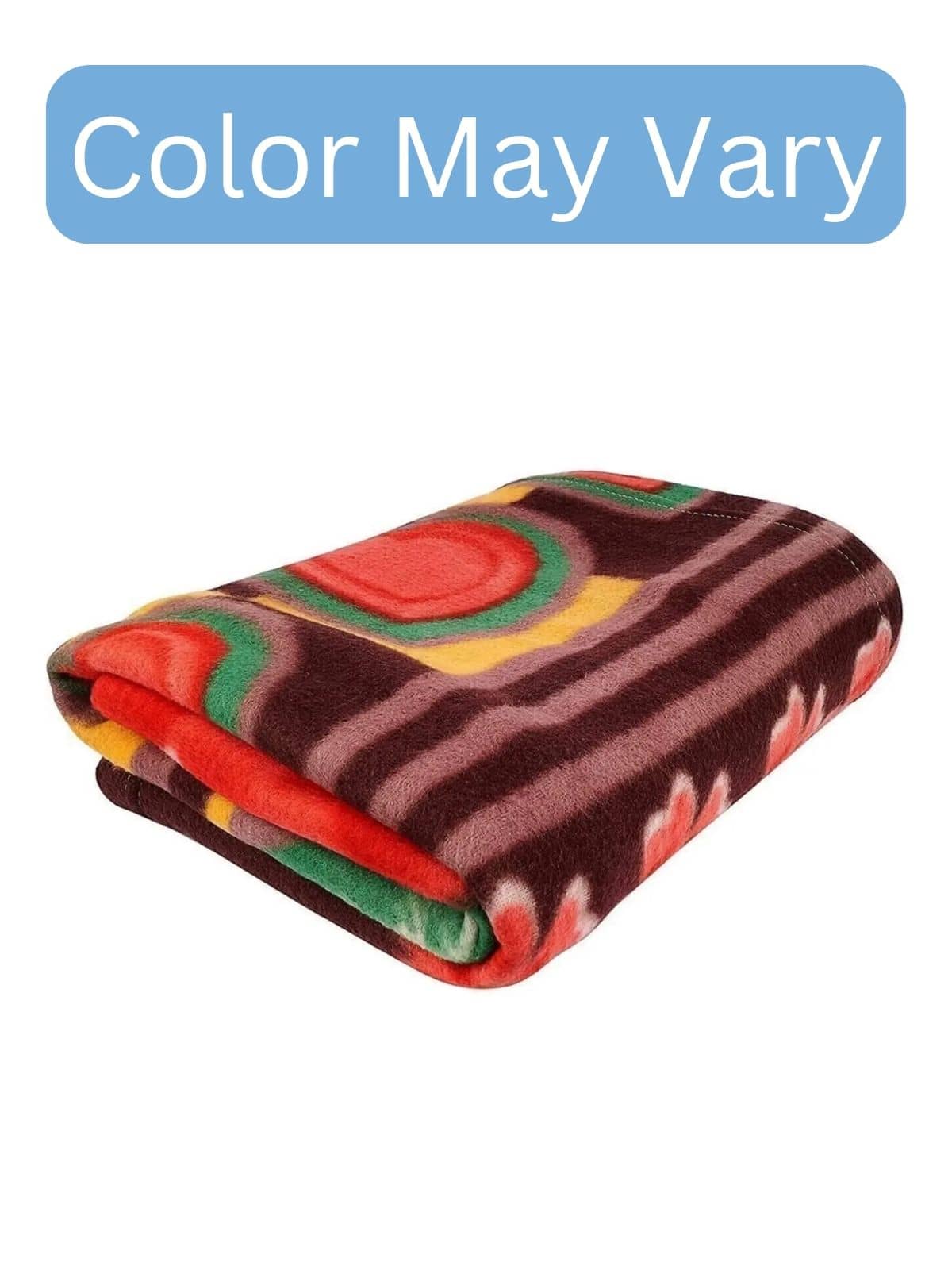 Welhouse Fleece Floral Single Bed Blanket ( 222 cm x 150 cm ) - Multicolor ( Pack of 1 ) Assorted