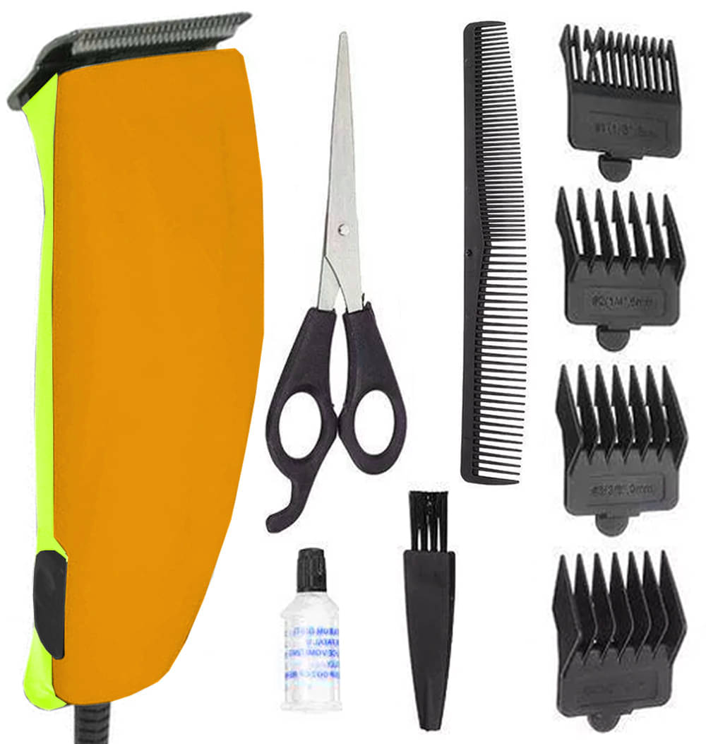     			CRS TRIMMER Orange Corded Beard Trimmer With 0 minutes Runtime