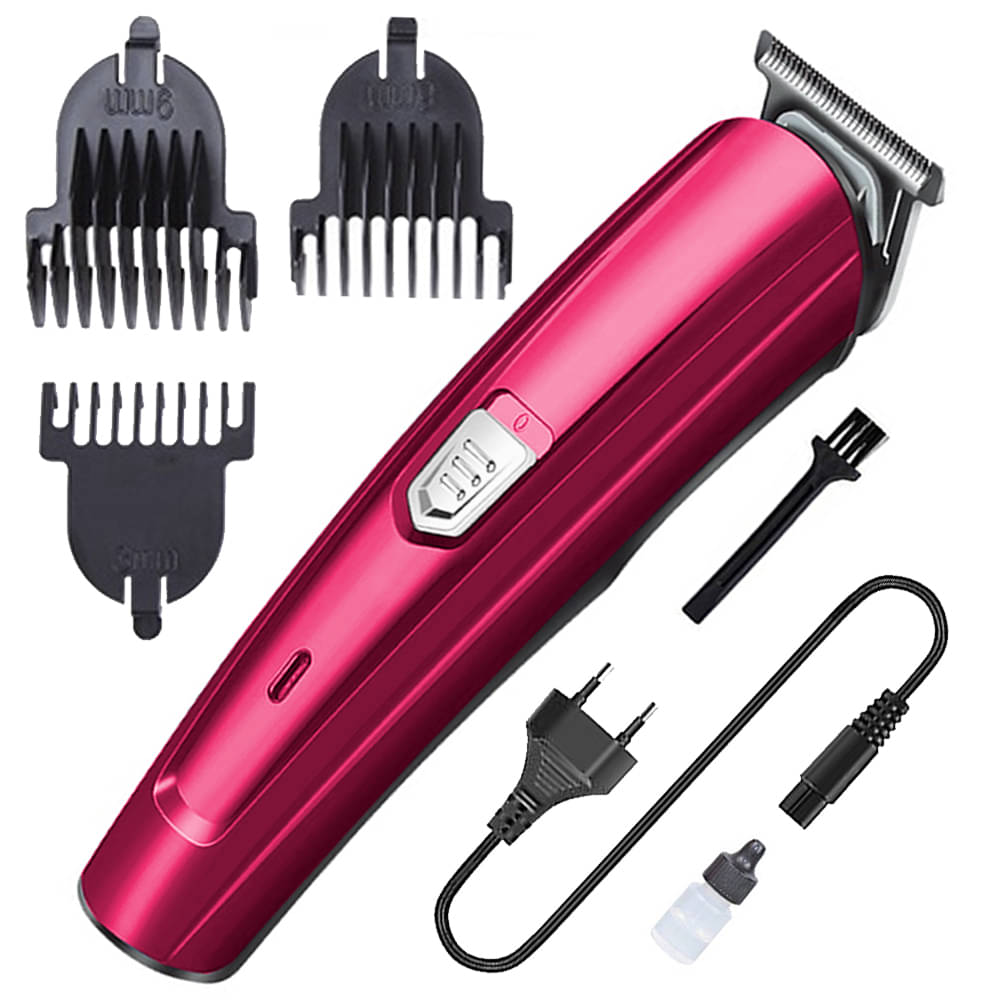     			CRS TRIMMER Pink Cordless Beard Trimmer With 60 minutes Runtime