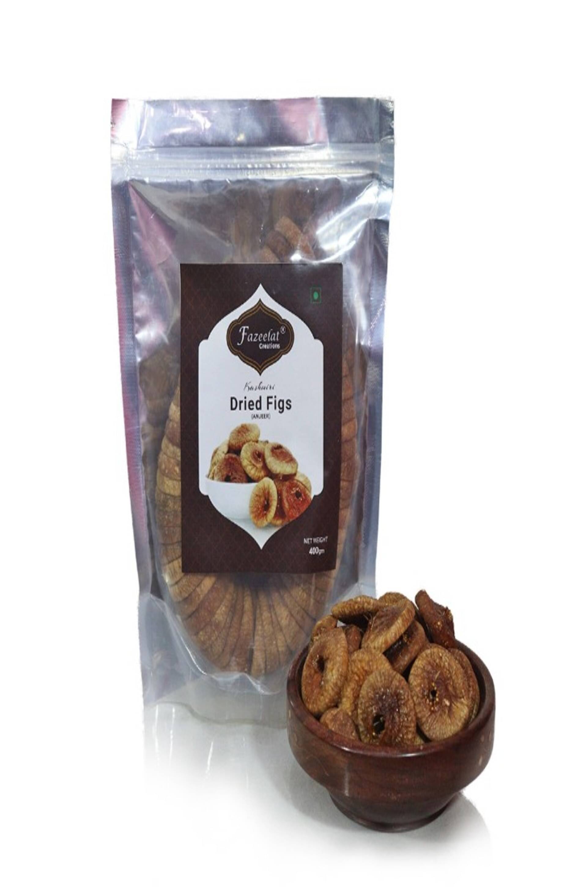 FAZEELAT CREATIONS Fig (Anjeer) 400 g     			FAZEELAT CREATIONS Fig (Anjeer) 400 g