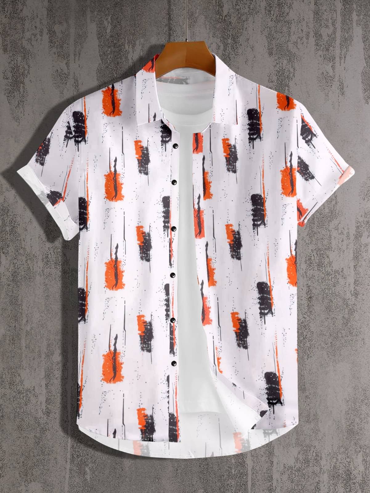 GLORISTAR Cotton Blend Regular Fit Printed Half Sleeves Men's Casual Shirt - Multicolor ( Pack of 1 ) GLORISTAR Cotton Blend Regular Fit Printed Half Sleeves Men's Casual Shirt - Multicolor ( Pack of 1 )