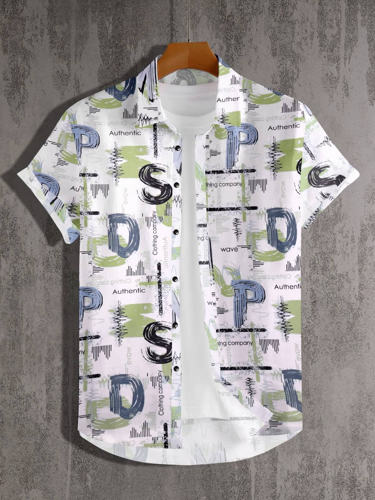     			GLORISTAR Cotton Blend Regular Fit Printed Half Sleeves Men's Casual Shirt - Multicolor ( Pack of 1 )