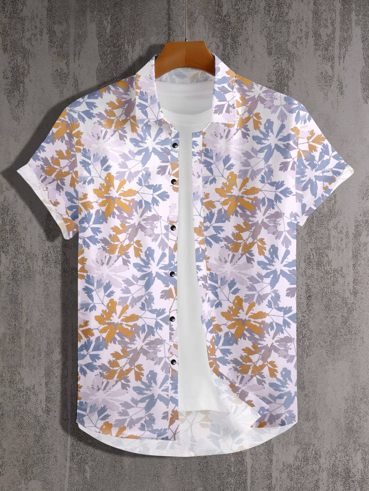 GLORISTAR Cotton Blend Regular Fit Printed Half Sleeves Men's Casual Shirt - Multicolor ( Pack of 1 ) GLORISTAR Cotton Blend Regular Fit Printed Half Sleeves Men's Casual Shirt - Multicolor ( Pack of 1 )