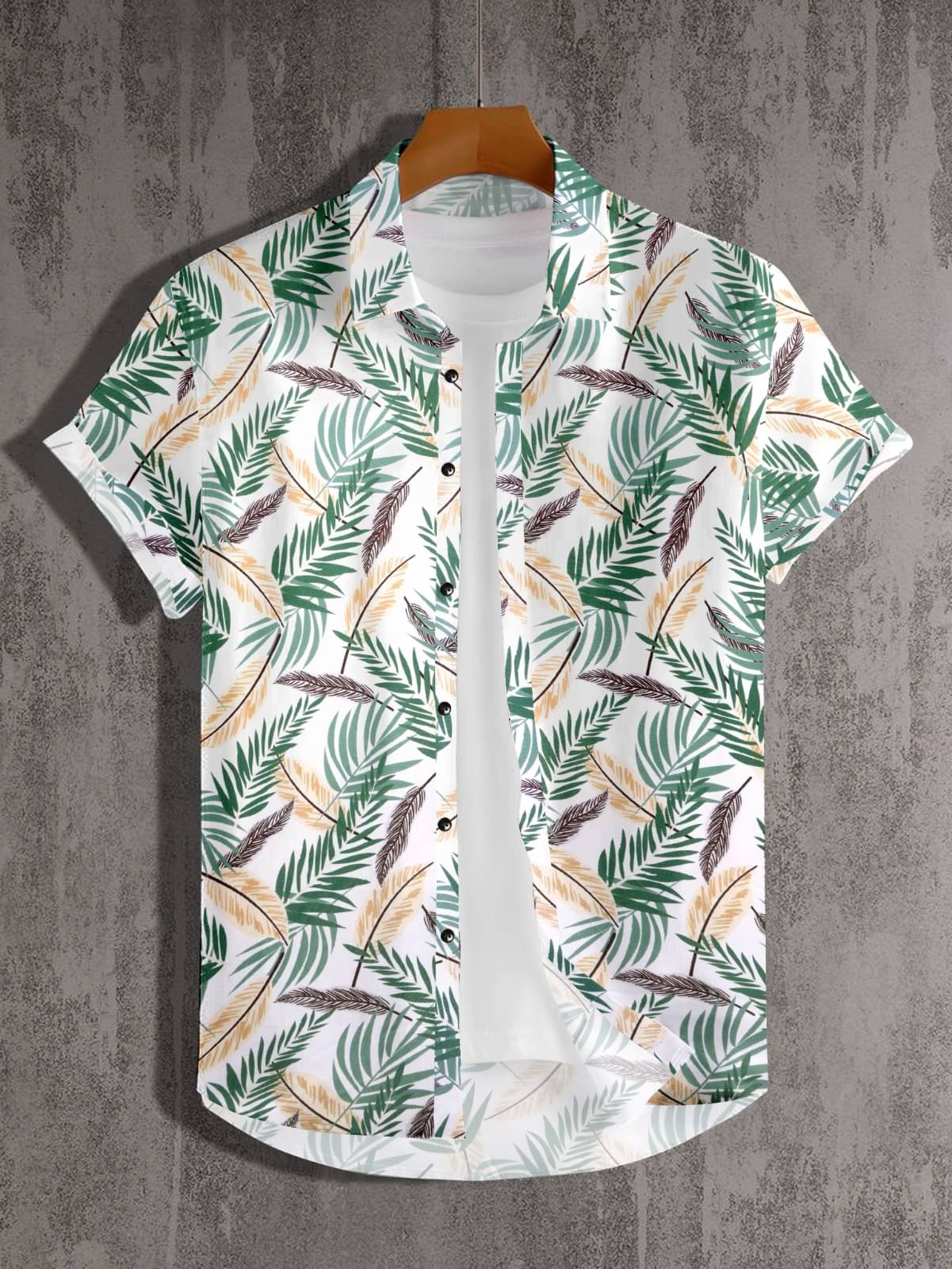 GLORISTAR Cotton Blend Regular Fit Printed Half Sleeves Men's Casual Shirt - Multicolor ( Pack of 1 ) GLORISTAR Cotton Blend Regular Fit Printed Half Sleeves Men's Casual Shirt - Multicolor ( Pack of 1 )