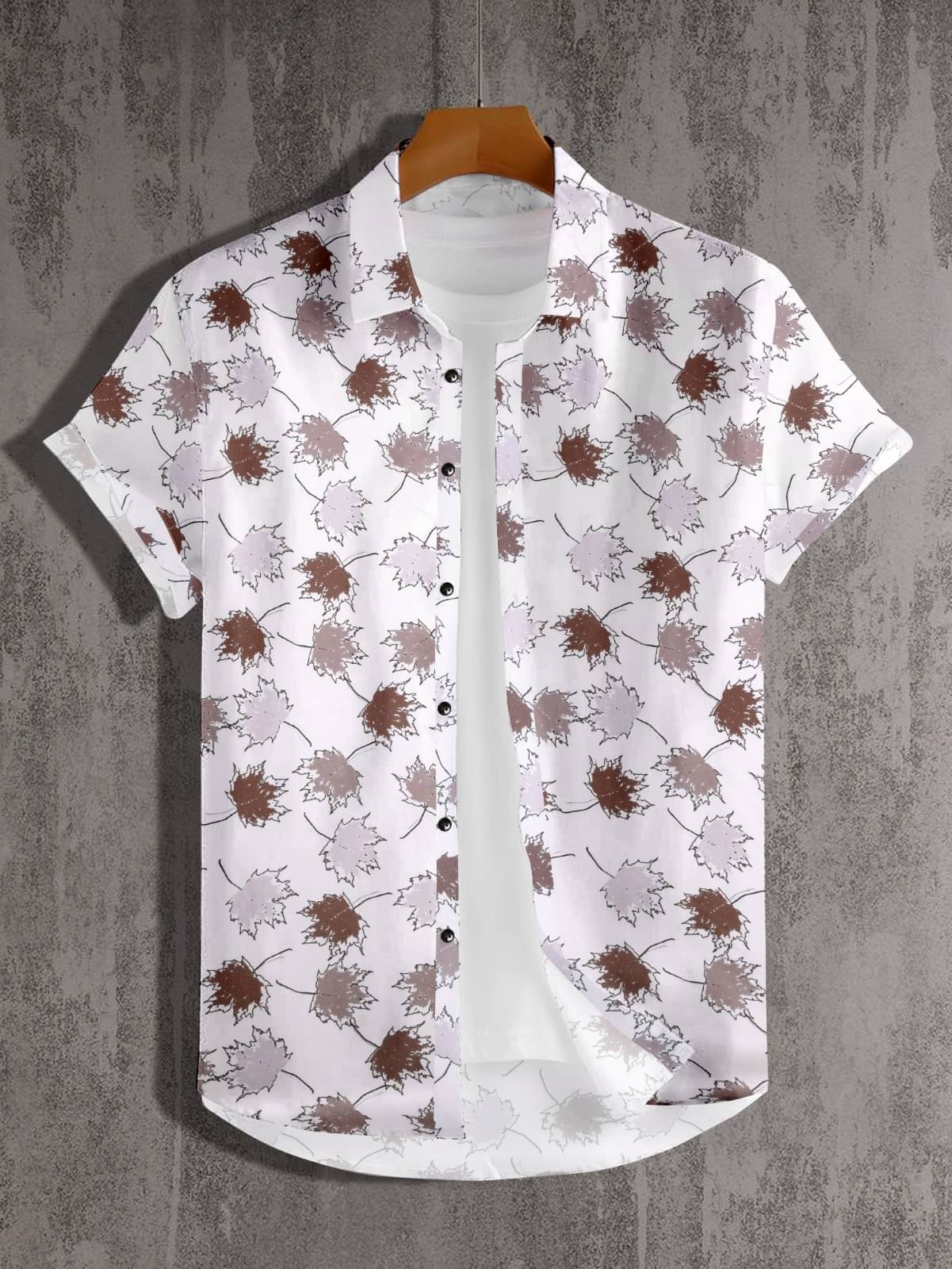     			GLORISTAR Cotton Blend Regular Fit Printed Half Sleeves Men's Casual Shirt - Multicolor ( Pack of 1 )