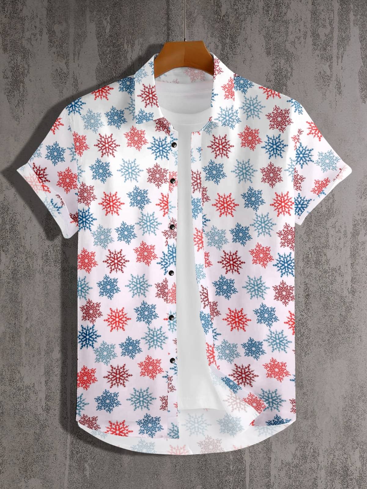     			GLORISTAR Cotton Blend Regular Fit Printed Half Sleeves Men's Casual Shirt - Multicolor ( Pack of 1 )