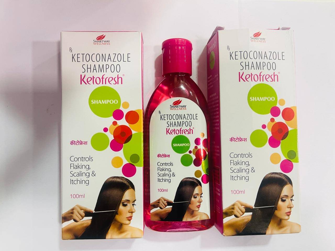 Ketofresh Anti Dandruff Shampoo For All Hair Type, 100ml ( Pack of 2) Ketofresh Anti Dandruff Shampoo For All Hair Type, 100ml ( Pack of 2)