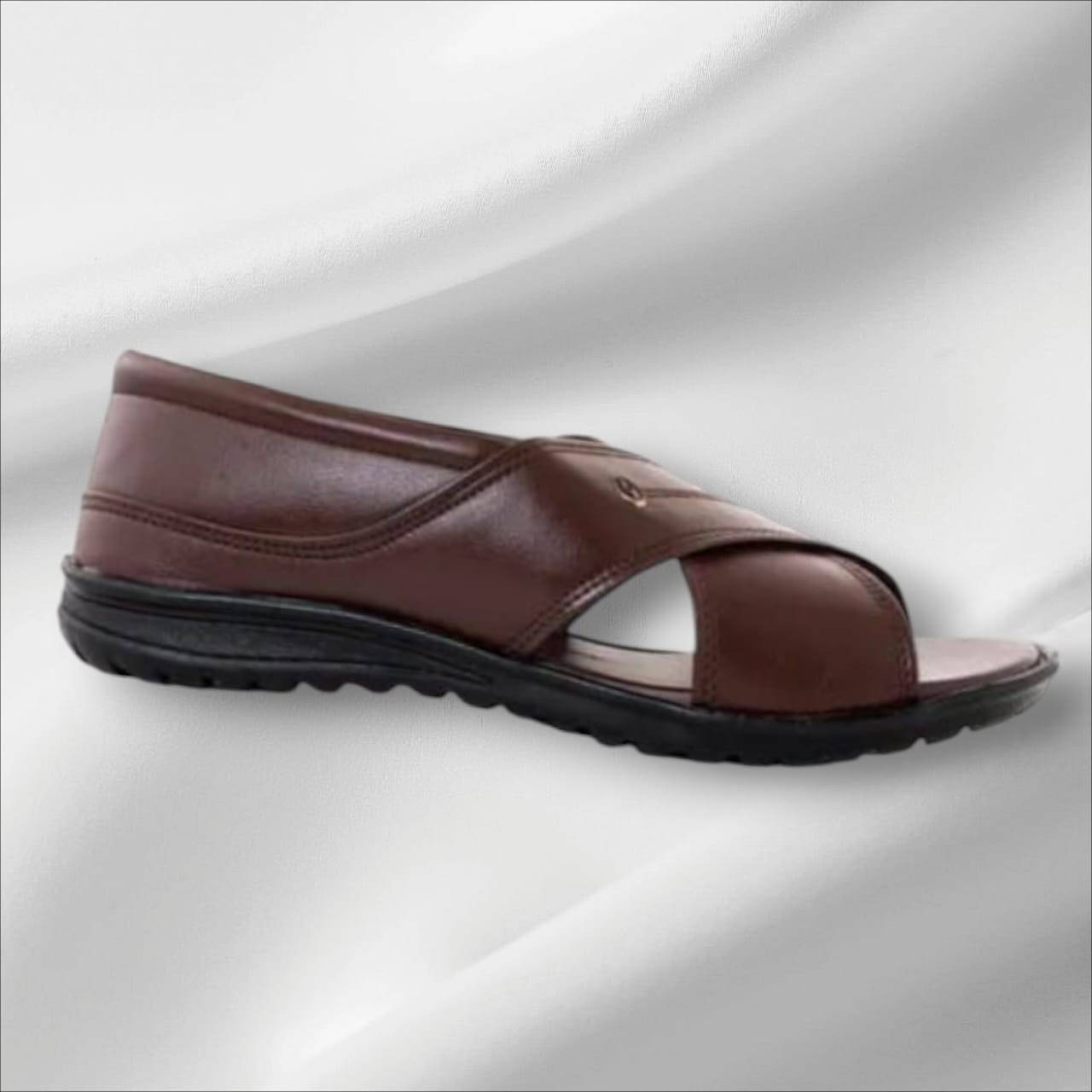     			INFINITRENZ - Brown Men's Sandals