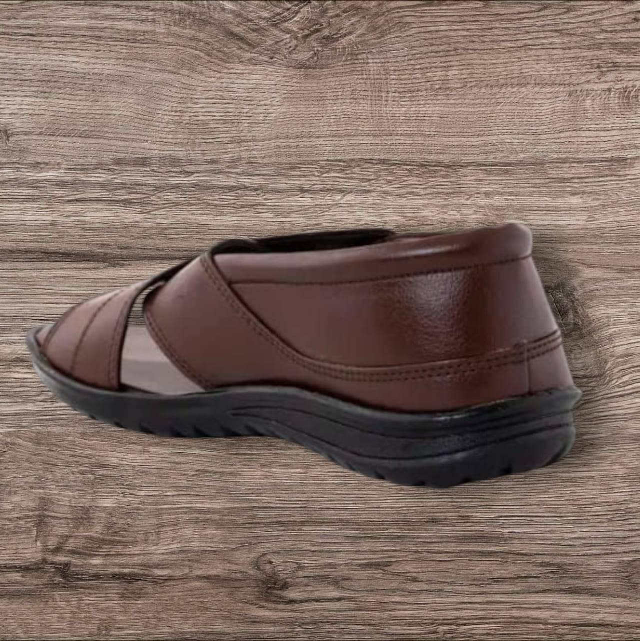     			INFINITRENZ - Brown Men's Sandals