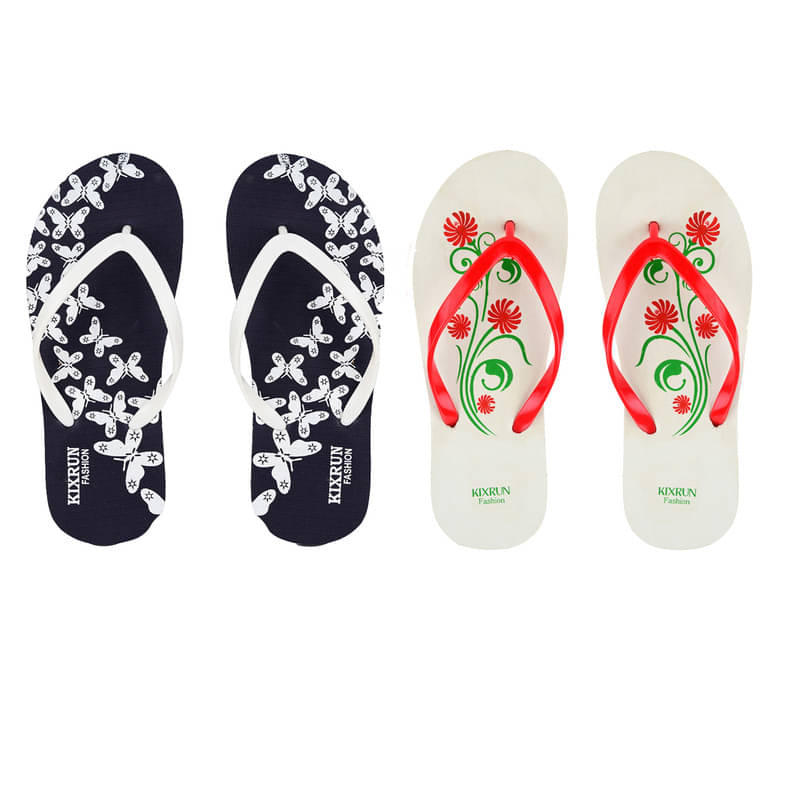     			KIXRUN FASHION White Women's Daily Slipper
