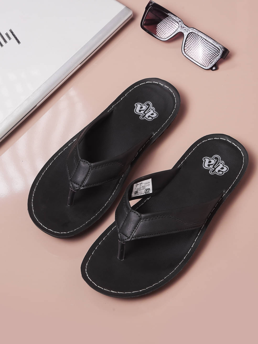     			Liberty Black Men's Thong Flip Flop