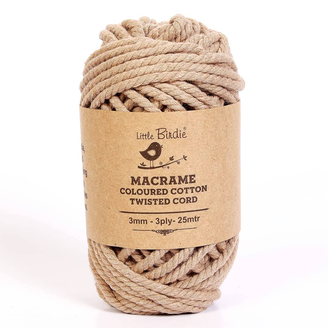 Little Birdie Cotton Macrame Thread ( Pack of 1 ) Little Birdie Cotton Macrame Thread ( Pack of 1 )