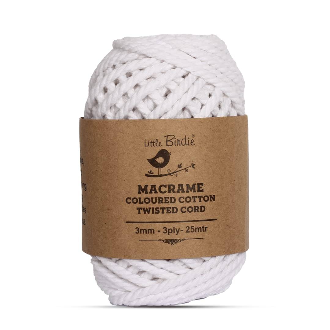 Little Birdie Cotton Macrame Thread ( Pack of 1 ) Little Birdie Cotton Macrame Thread ( Pack of 1 )