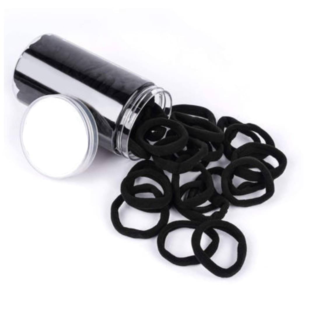     			Luvis Grace Black Women's Rubber Band ( Pack of 20 )