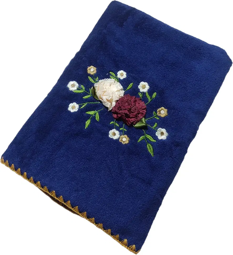     			MILAP Pack of 1 Microfibre Below 300 -GSM Bath Towel ( Blue )