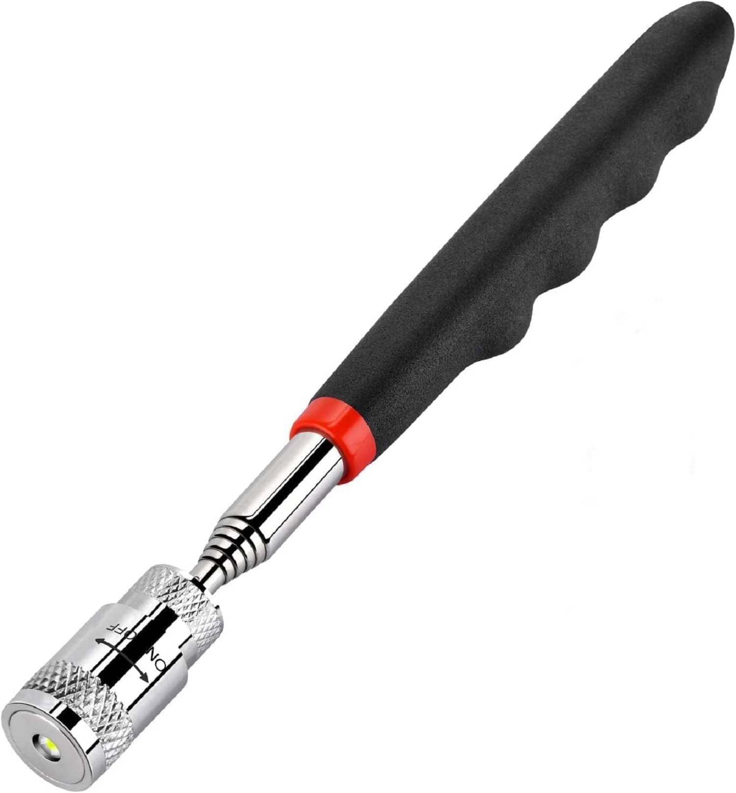     			Magnetic Telescoping Pick Up Tool, Magnetic Picking Tool with LED Flash Light Retriever Wand 19 to 69 cm Magnet
