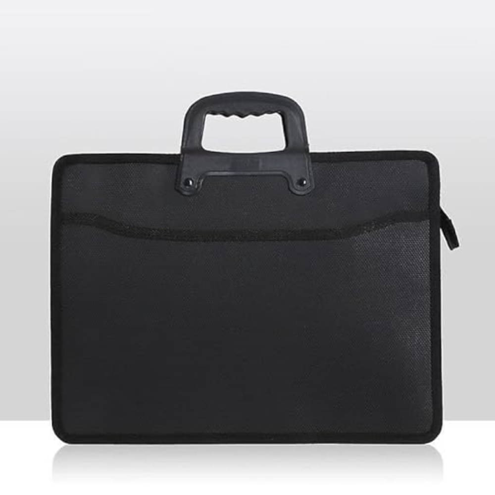 NEKIFACE Black Document Bag ( Pack of 1 )     			NEKIFACE Black Document Bag ( Pack of 1 )