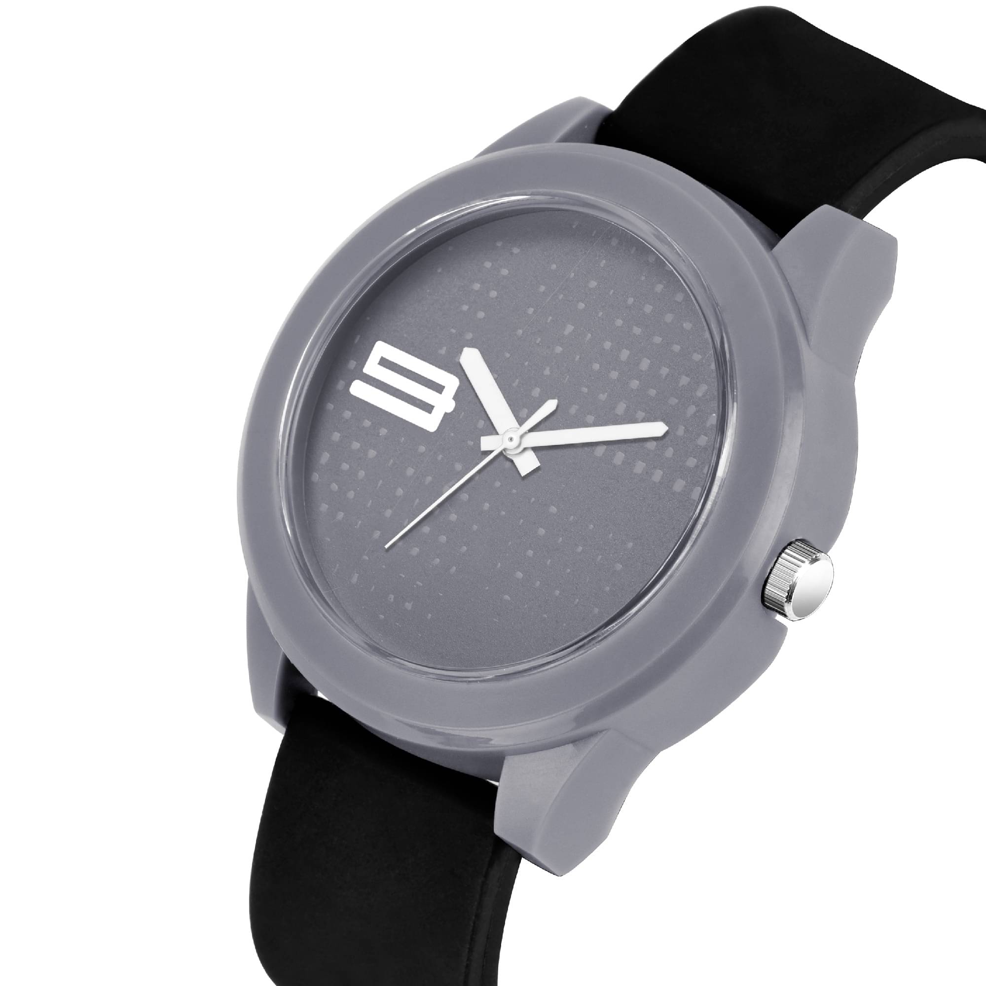     			Newman Black Silicon Analog Men's Watch