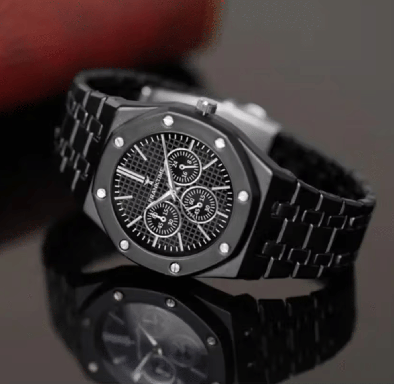     			Newman Black Silicon Analog Men's Watch