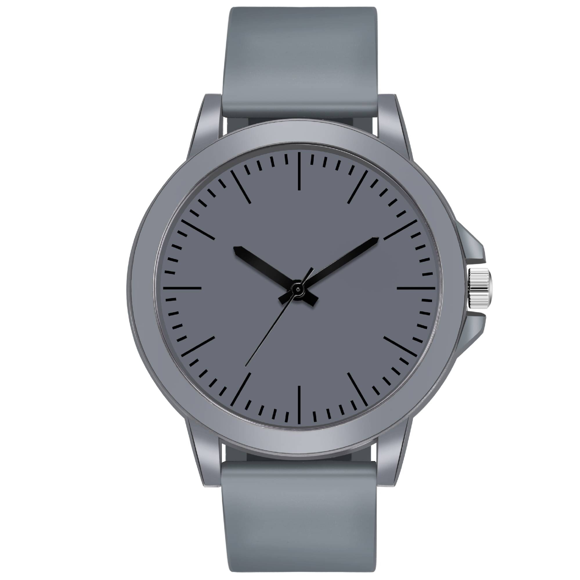     			Newman Light Grey Silicon Analog Men's Watch