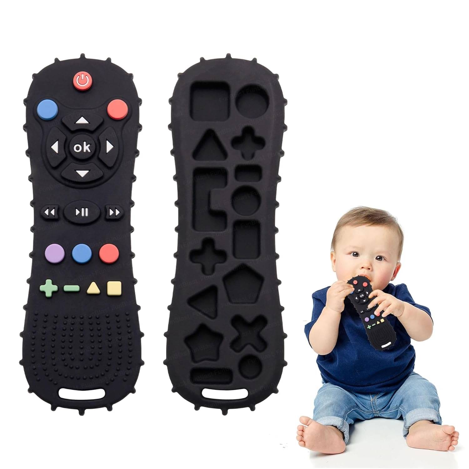     			RAMDEV ENTERPRISE Silicone Teether ( 1 pcs )