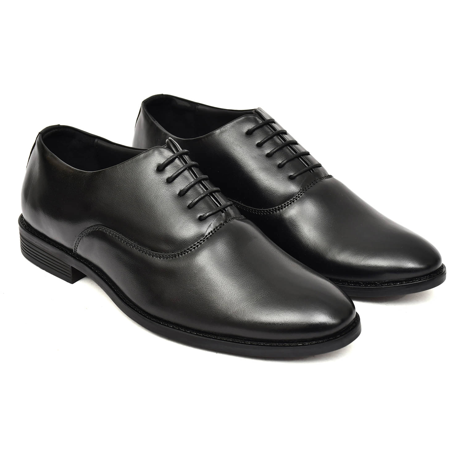     			ROBBIE JONES Black Men's Oxford Formal Shoes