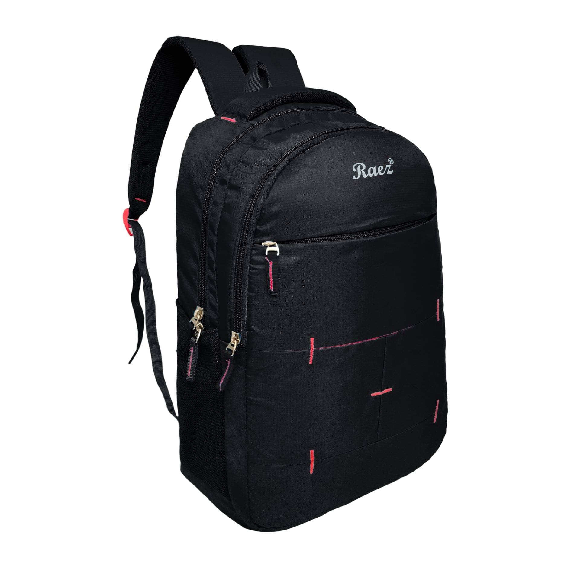     			Raez 12 Ltrs Black Polyester College Bag