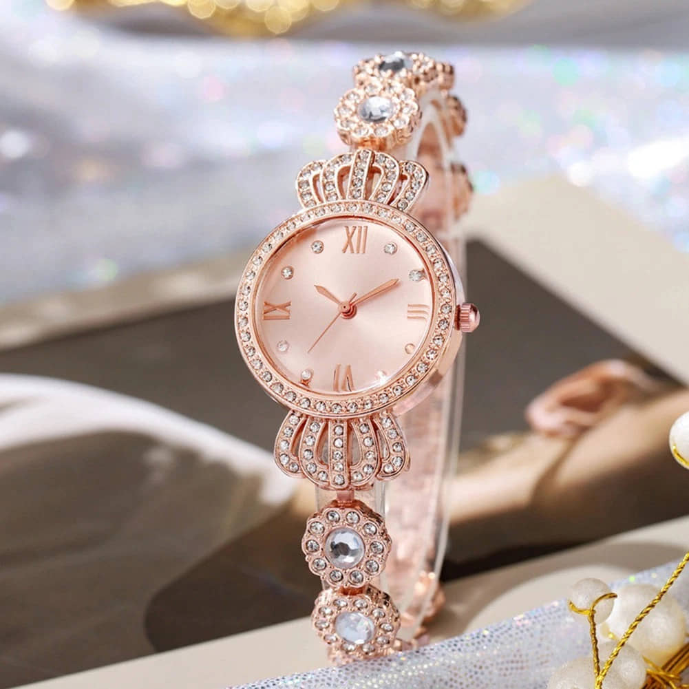 Renaissance Traders Gold Metal Analog Womens Watch
