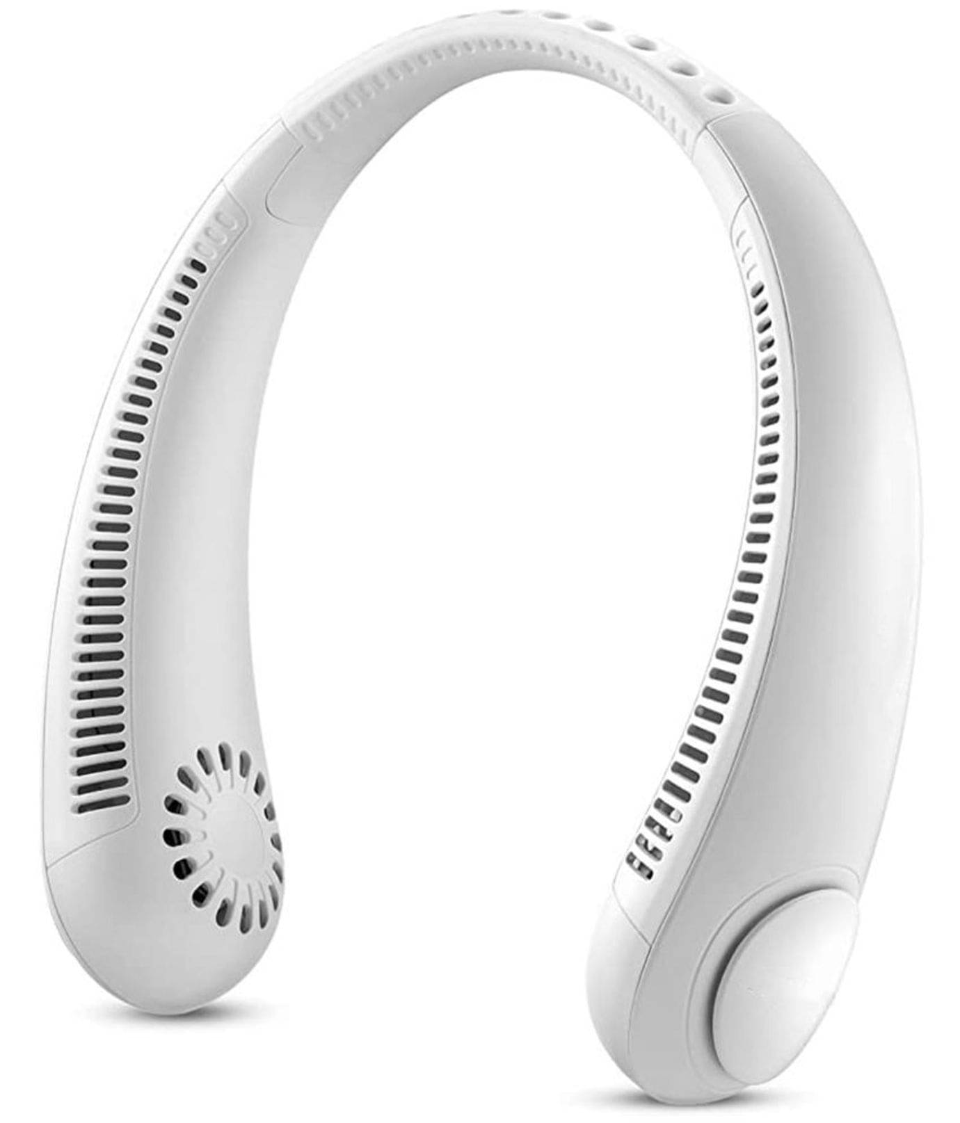 SKYRISE Neck Fan, Rechargeable Hands Free Bladeless Personal Mini Fan,3 Speeds 48 Air Outlet, Free Adjustment Personal Cooling Fan, Wearable Portable Fan Suitable for Traveling, Sports, Office SKYRISE Neck Fan, Rechargeable Hands Free Bladeless Personal Mini Fan,3 Speeds 48 Air Outlet, Free Adjustment Personal Cooling Fan, Wearable Portable Fan Suitable for Traveling, Sports, Office